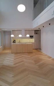 Deska podłogowa jodełka Timberwise Herringbone Jesion
