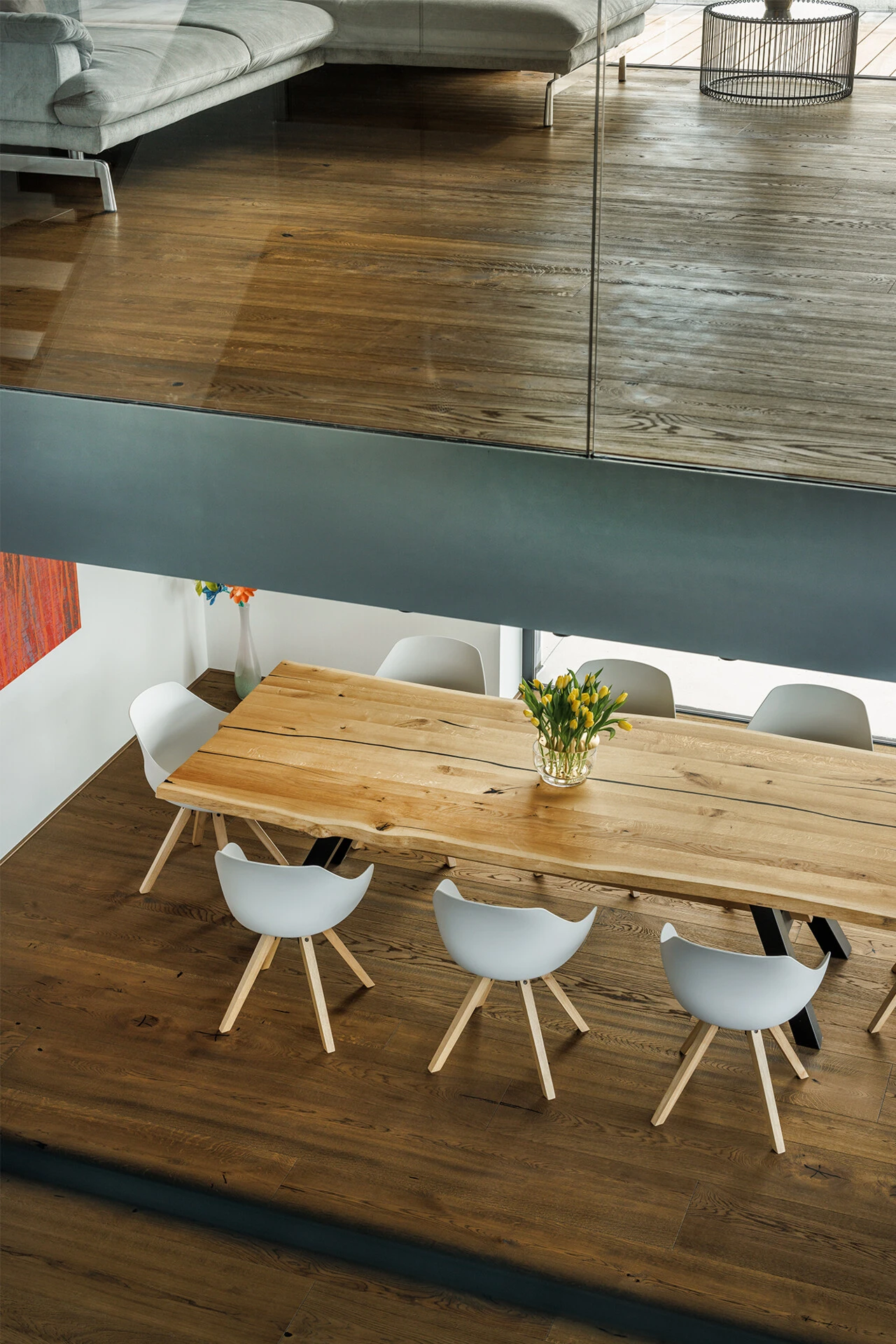 Podłoga dębowa do salonu