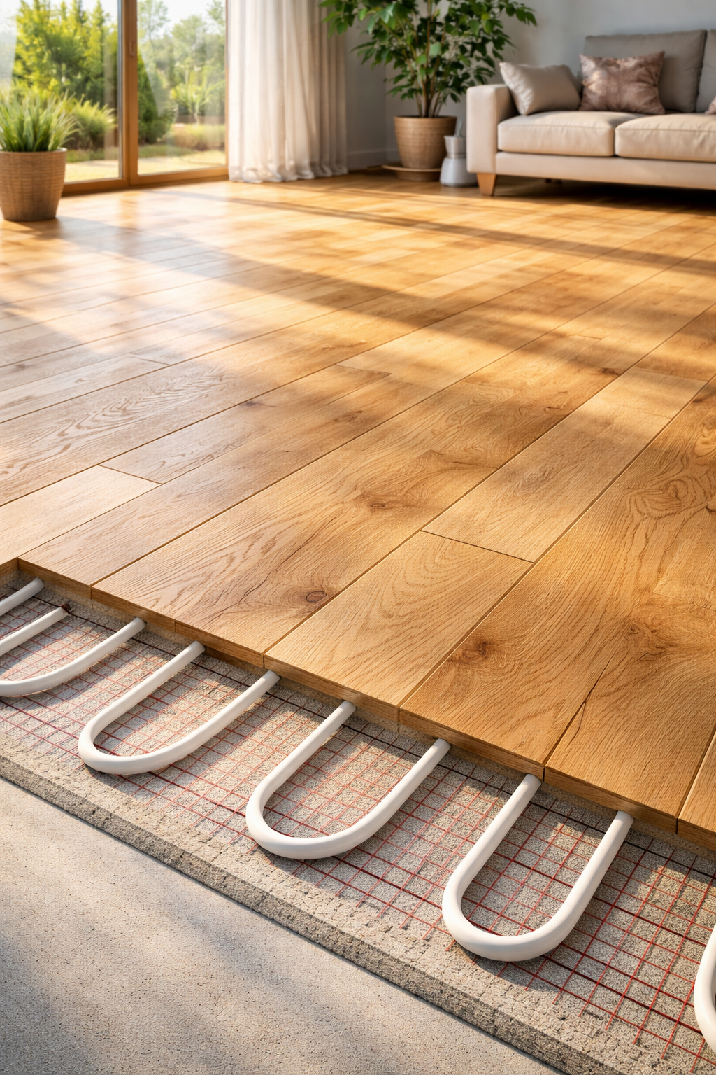 Parkiet na ogrzewanie podłogowe: 5 błędów, przez które podłoga robi problemy