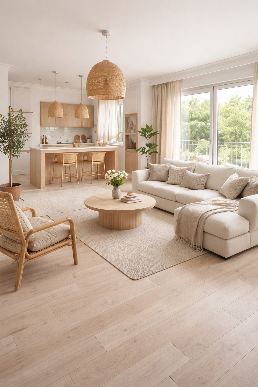 Biała podłoga – jak uniknąć smug, żółknięcia i częstego sprzątania